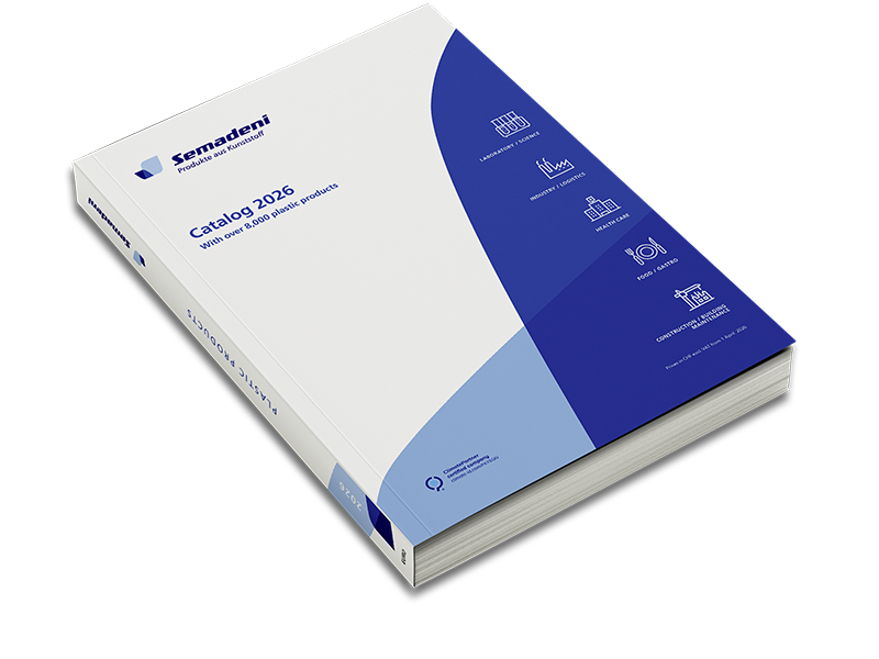 Semadeni Catalog 2026 cover – over 8,000 plastic products